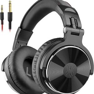 Drexvio Hi-Res Wired Over-Ear Studio Headphones