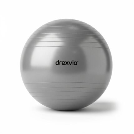 drexvio Anti-Burst PVC Exercise Ball for Fitness, Yoga & Core Stability